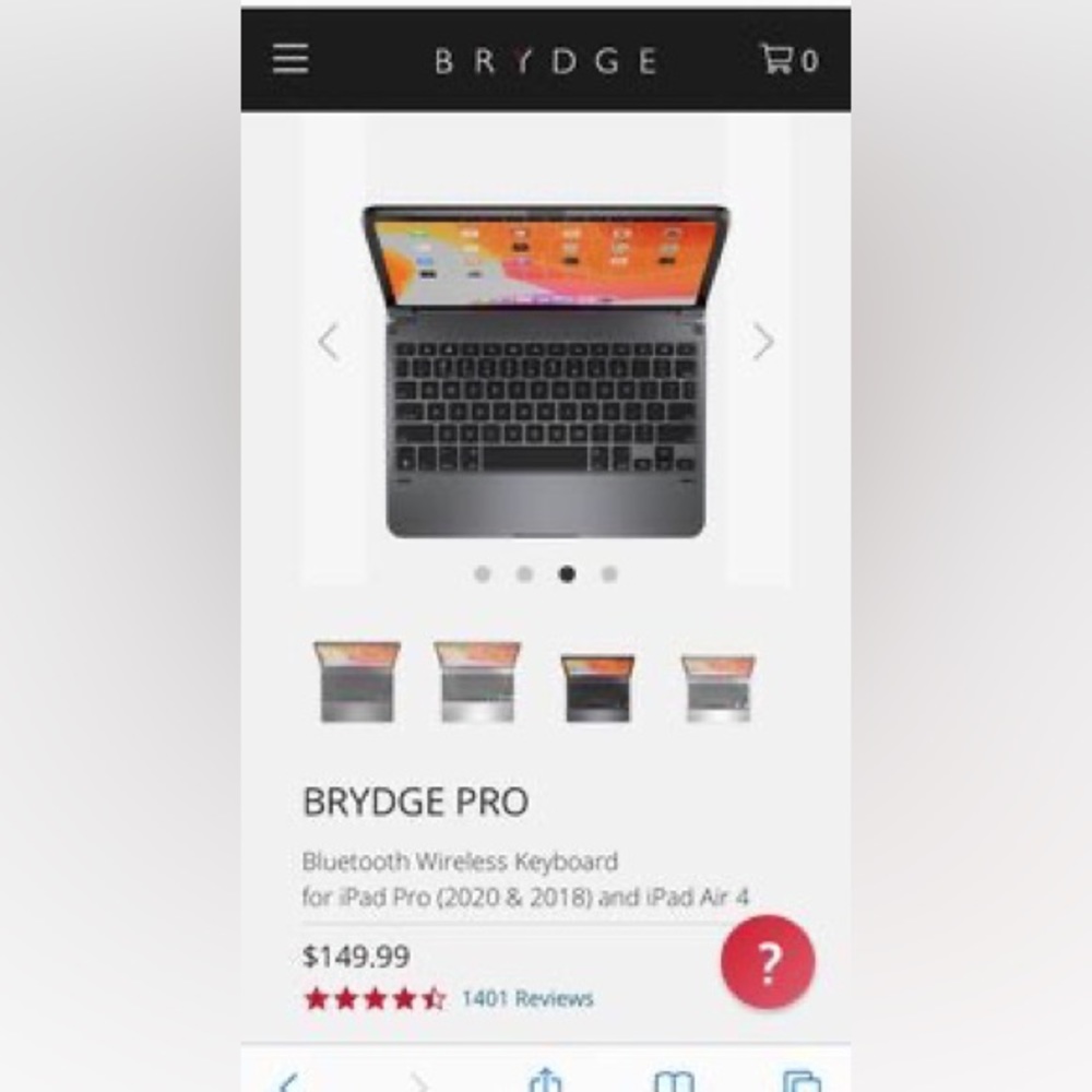 Brydge keyboard